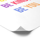 Poster Soyez Courageux Soyez Kind Be You, Motivational Ki (Coin)