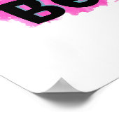 Poster Soyez de beaux coeurs aquarelles (Coin)