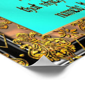 Poster Soyez délicat avec l'affiche de la cloison (Coin)