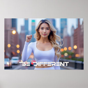 POSTER SOYEZ DIFFÉRENT -