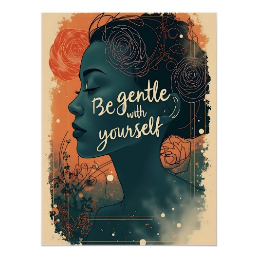 Poster Soyez doux (Devant)