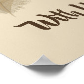 Poster "Soyez doux avec vous" (Coin)