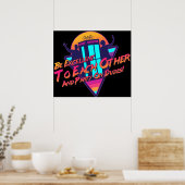 Poster Soyez Excellents les uns des autres (Cuisine)