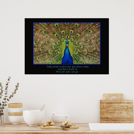 Poster Soyez fier de vous (Cuisine)