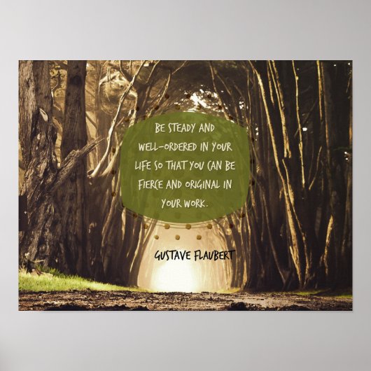 Poster Soyez Fierce Et Original (Devant)