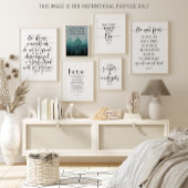 Poster Soyez Forts Et Courageux, Joshua 1:9