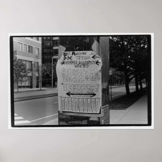 Poster Soyez Génial, Die Essayer (Devant)