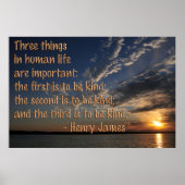 Poster Soyez gentil (Devant)