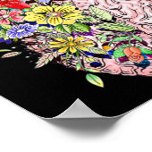 Poster Soyez Gentil À Votre Esprit Santé Mentale Autisme  (Coin)