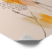 Poster Soyez gentil avec vous - Citation inspirante (Coin)