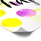 Poster Soyez heureux 2 (Coin)