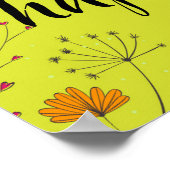 Poster Soyez heureux 5 (Coin)