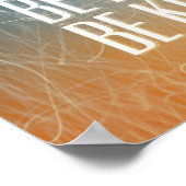 Poster Soyez honnête - Citation Motivationnelle (Coin)