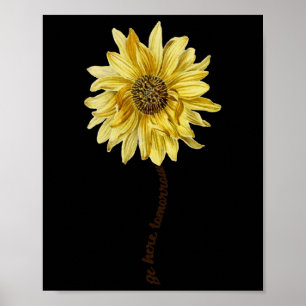 Poster 'Soyez ici demain' Sensibilisation à la prévention