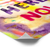 poster Soyez ici maintenant (Coin)