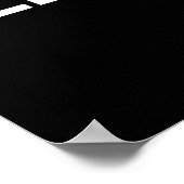 Poster Soyez implacable - Motivation du succès (Coin)