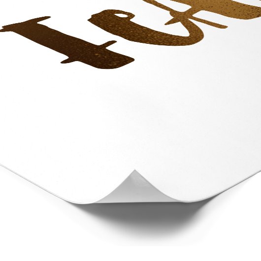 Poster Soyez intrépide (Coin)