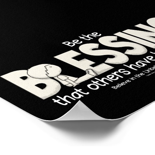 Poster Soyez la Bénédiction (Coin)