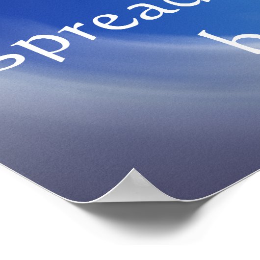 Poster Soyez la lumière (Coin)