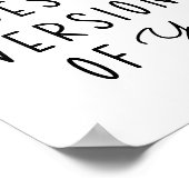 Poster Soyez la meilleure version de votre motivation (Coin)