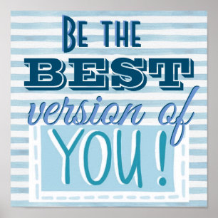 Poster Soyez la meilleure version de votre motivation