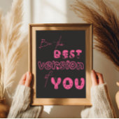 Poster Soyez La Meilleure Version De Vous Cute Cat Wall A