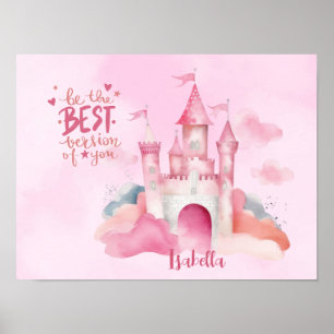 Poster "Soyez la meilleure version de vous" Palace Rose C
