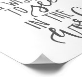 Poster Soyez le changement que vous souhaitez voir dans l (Coin)