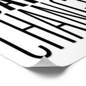 Poster Soyez Le Changer De Jeu Encourageant Citation (Coin)