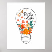 Poster Soyez les mots légers d'encouragement (Devant)