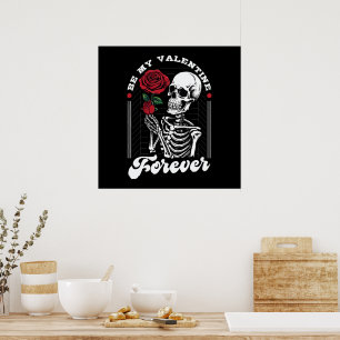 Poster Soyez Ma Saint-Valentin Pour Toujours