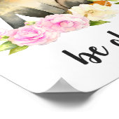 Poster Soyez malin | Art de la pépinière du renard de la  (Coin)