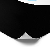 Poster Soyez Mon Boo Funny Ghost Pun Dark BG (Coin)