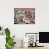 Poster Soyez motivés ! ! (Bureau à domicile)