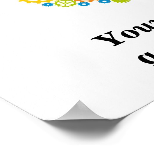 Poster Soyez ouvert d'esprit (Coin)