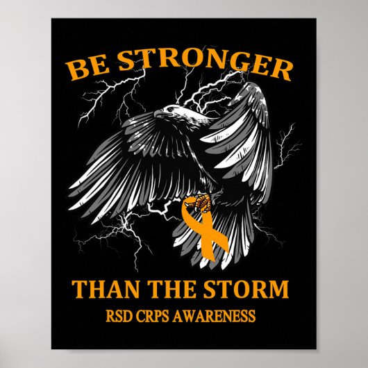 Poster Soyez Plus Forte Que La Tempête Crps Rsd (Devant)