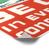 Poster Soyez PROPRE Dans Tout Ce Qui Concerne Votre Bébé  (Coin)