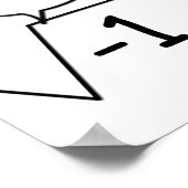 Poster Soyez Rationnel, Soyez Réel ! (Coin)