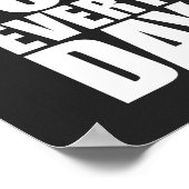 Poster Soyez reconnaissants pour chaque jour | Devis insp (Coin)