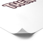 Poster Soyez Toujours Un Raccoon (Coin)