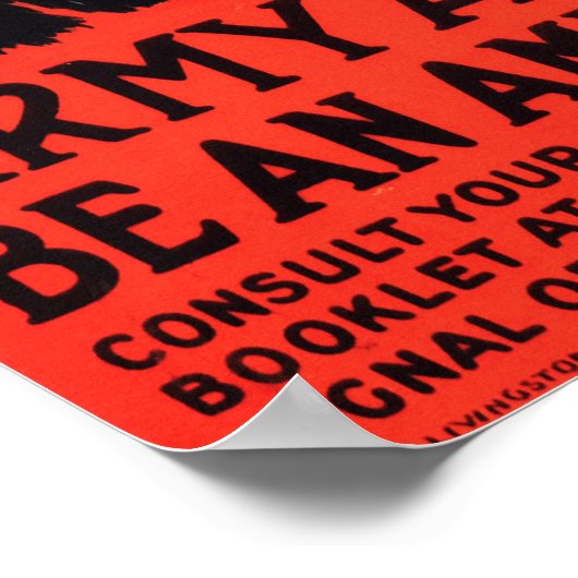 Poster Soyez Un Aigle Américain ! Rejoignez Le Service Aé (Coin)