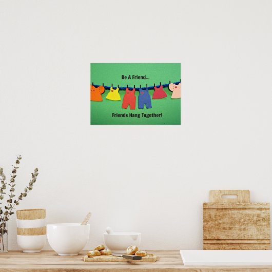 Poster Soyez Un Ami ! (Cuisine)