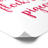 Poster Soyez un Flamant rose - Amusant, Citation inspiran (Coin)