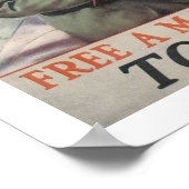 Poster Soyez un marin - Libérez un marin pour combattre (Coin)