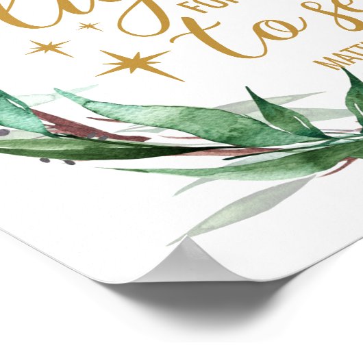 Poster "Soyez une lumière pour tous" Christian/Bible Post (Coin)