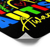 Poster Soyez une sorte de chemise Sensibilisation sur l'a (Coin)