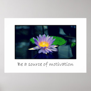 Poster Soyez une source de motivation