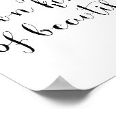 Poster Soyez votre propre espèce de beau (Coin)