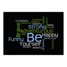 Soyez votre propre source d'inspiration Word Cloud
