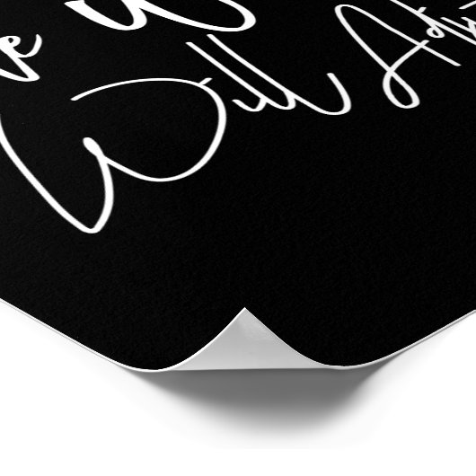 Poster soyez vous le monde s'ajustera (Coin)